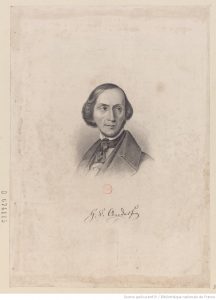 Portrait de Hans Christian Andersen